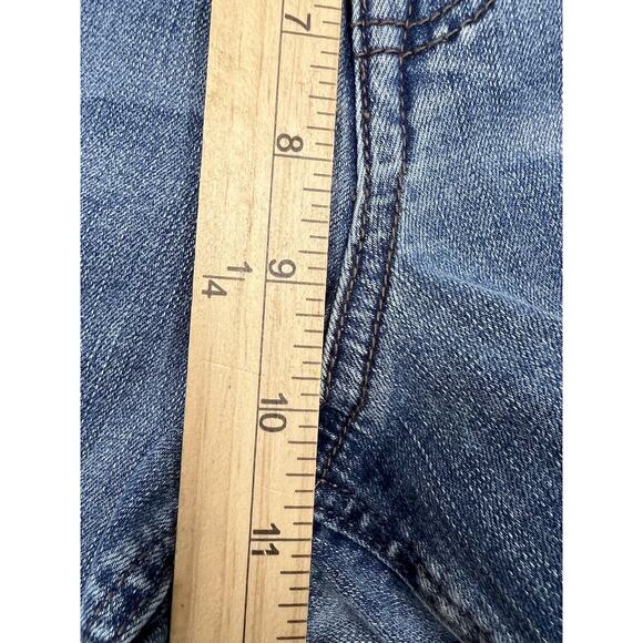 Maurices MidRise Jeans Straight Leg Light Wash 5 Pocket Blue Denim Plus Size 22W - Picture 6 of 14